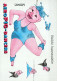 PORCS Animaux Vintage Carte Postale CPSM #PBR774.FR - Cochons