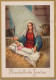 Vierge Marie Madone Bébé JÉSUS Noël Religion Vintage Carte Postale CPSM #PBP956.FR - Jungfräuliche Marie Und Madona