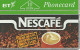 Great Britain: British Telecom - 105A Nescafé. Mint - BT Werbezwecke