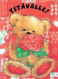 NASCERE Animale Vintage Cartolina CPSM #PBS254.IT - Bears