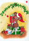 Buon Anno Natale MOUSE Vintage Cartolina CPSM #PAU906.IT - Anno Nuovo