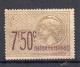 !!! FISCAL, EFFETS DE COMMERCE N°401a DOUBLE IMPRESSION DU CARTOUCHE NEUF * SIGNE CALVES - Zegels