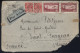 Levant - Yvert N° 272 Et PA 5 Sur LsC Par Avion De Pilote Aviateur 39e Rgt D'aviation Par SP 600 - 1931 - Cartas & Documentos