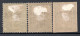 2938. OBOCK 1892 3 CLASSIC STAMPS LOT,MH - Neufs