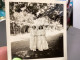 PHOTO SNAPSHOT 1930 Cannes Institut Institution Sainte-Marie. Procession Fille En Communiante - Personas Anónimos