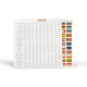 Leuchtturm EURO Sticker-Set 321082 Neu - Materiale