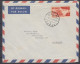 SYRIA / REP. SYRIENNE 1958 DAMAS, (MI.647 From 1955) ⁕ Used Airmail Cover - Syria