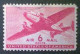 United States, Scott #C25, Used(o), 1941 Air Mail, Transporter Series, 6¢, Carmine - 2a. 1941-1960 Oblitérés