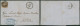 Médaillon - N°10A (3 Marges) Sur LAC Obl P83 çàd Mons (1860) + Cachet Privé > Wiers - 1858-1862 Médaillons (9/12)