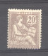 France  :  Yv  126  *   GNO - 1900-02 Mouchon