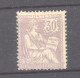 France  :  Yv  128  *   GNO - 1900-02 Mouchon