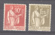 France  :  Yv  285 + 287  *   GNO - 1932-39 Vrede