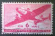 United States, Scott #C25, Used(o), 1941 Air Mail, Transporter Series, 6¢, Carmine - 2a. 1941-1960 Gebraucht