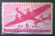 United States, Scott #C25, Used(o), 1941 Air Mail, Transporter Series, 6¢, Carmine - 2a. 1941-1960 Afgestempeld