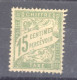 France  -  Taxes  :  Yv  15  (*) - 1859-1959 Mint/hinged