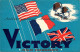 PATRIOTIQUE  VICTORY  And Freedom  ( Noel De L'espérance, Année De La Victoire " - War 1939-45