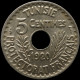 LaZooRo: Tunisia 5 Centimes 1920 UNC - Túnez