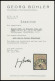 BAYERN 26X O, 1870, 12 Kr. Dunkelbraunpurpur, Wz. Enge Rauten, Segmentstempel FRANKENTHAL, Kabinett, Fotoattest Bühler - Oblitérés