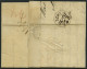 HAMBURG VORPHILA 1821, HAMBURG., Roter L2 Mit Turm Auf Brief Von Magdeburg Nach London, Feinst - Vorphilatelie