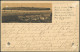 HELGOLAND 14b BRIEF, 1886, 10 Pf. Mittelgrün/mittellilakarmin, Einzelfrankatur Auf Ansichtskarte, Pracht, Gepr. Lemberge - Héligoland
