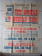 GOURS -Grande Affiche 1947 -  Fête Annuelle GOUSSEAU-PECOU - Salve D'Artillerie - Bal - Feu D'Artifice - Orchestre - Plakate