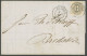 SCHLESWIG-HOLSTEIN 18c BRIEF, 1867, 11/4 S. Mittelgrau Auf Verkaufsrechnung Von ALTONA Nach Bredstedt, Pracht, Kurzbefun - Schleswig-Holstein
