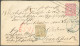 NDP 6 BRIEF, 1868, 5 Gr. Braun, Als Zusatzfrankatur Auf Ganzsachenumschlag 1 Gr. Hellkarmin Mit Blauem K1 BERLIN P.E. 10 - Postal  Stationery