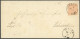 NDP 20 BRIEF, 1871, 2 Kr. Orange, Einzelfrankatur, Mit K1 HUNGEN In Den Landzustellungsbezirk Nach Wohnbach, Pracht - Sonstige & Ohne Zuordnung