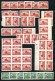 LÜBECK A 1,2,4B , , 1888, 2, 3 Und 15 Pf. Beförderungsmittel, Partie Von 83 Ungezähnten Werten, Mit Vielen Einheiten, Fa - Privatpost