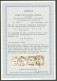 Dt. Reich 1 BrfStk, 1872, 1/4 Gr. Grauviolett Im Waagerechten Viererstreifen Auf Briefstück, Seltener K1 CZYCHEN, Fotoat - Andere & Zonder Classificatie