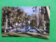 CACHET AGENCE POSTALE SAINT- FRANÇOIS RÉUNION SUR CARTE POSTALE DE SAINT DENIS LE JARDIN PUBLIC - Storia Postale