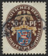 Dt. Reich 401X O, 1926, 50 Pf. Nothilfe, Wz. Stehend, Pracht, Mi. 130.- - Gebruikt