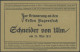 ZEPPELINPOST 11DA BRIEF, 1912, 20 Pf. Flp. Am Rhein Und Main Mit 5 Pf. Zusatzfrankatur Auf Flugpostkarte Mit Werbung Sch - Posta Aerea & Zeppelin