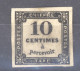 France  -  Taxes  :  Yv  1  (*)  Type I            ,      N2 - 1859-1959.. Ungebraucht