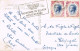 54867. Postal MONTECARLO (Monaco) 1959. Flamme Coronne Du Blason Mediterranee. Vista CASINO - Cartas & Documentos