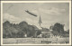 ZULEITUNGSPOST 57J BRIEF, Schweiz: 1930, Südamerikafahrt, Abwurf Praia, Prachtkarte - Luchtpost & Zeppelin