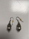 Boucles D'oreilles  En Argent Massif . - Aretes