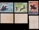 SAN MARINO STAMPS.1961.Hunting Scenes.SCOTT 477-486.MNH. - Neufs