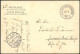 DSWA K.D. FELDPOSTSTATION Nr. 1, 28.4.05, Auf Feldpostkarte Nach Riesa, Pracht, R! Gepr. Pauligk - Duits-Zuidwest-Afrika