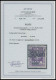 PORTOMARKEN P 28I O, 1923, 50000 Auf 500 M Dunkelpurpur, Aufdruck Rußig, Zeitgerechte Entwertung DANZIG, Pracht, Fotoatt - Strafport