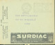Enveloppe Illustrée Publicitaire Surdiac Et Raxon Mort Aux Rats CAD Bruxelles Chèques 29 XI 1935 Flamme Chèques Postaux - Cartas & Documentos