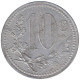 ALGERIE - Alger - 01.21 - Monnaie De Nécessité - 10 Centimes 1921 - Sans Poinçon - Notgeld