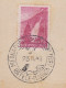 ⁕ Yugoslavia - Slovenia 1949 ⁕ PLANICA Ski Jumping Mi.570-571 International Ski Week ⁕ Commemorative Postmark On Paper - Usados