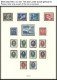 SAMMLUNGEN O,Brief , 1949-65, Komplette Gestempelte Sammlung In 2 Lindner Falzlosalben, Zusätzlich Einige Interessante B - Other & Unclassified