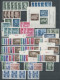 LOTS , Reichhaltige Dublettenpartie DDR Von 1949 - 1956 Mit Einigen Guten Werten, Sätzen Und Blocks, Erhaltung Feinst/Pr - Collections