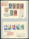 LOTS 1965-76, 3 Alben Mit Verschiedenen Sammlerbriefen (Tauschsendungen), Meist Einschreibbriefe - Andere & Zonder Classificatie