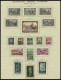 SAMMLUNGEN, LOTS O, FDC, Zweifach Gesammelte Sammlung Saarland Mit Einigen Guten Mittleren Werten, Prachterhaltung - Collections, Lots & Series