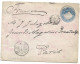(C04) 1P. STATIONERY COVER - MAHALLA => FRANCE 1889 - 1866-1914 Khédivat D'Égypte