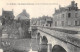 CPA 18 ST AMAND MONTROND PONT SUR LA MARMANDE  ET RUE NATIONALE - Saint-Amand-Montrond