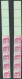 ROLLENMARKEN 1028,1037/8 AIR , 1979/80, Burgen Und Schlösser III Und IV, 38 Rollenmarken (RE5+4Lf), Fast Nur Prachterhal - Roller Precancels